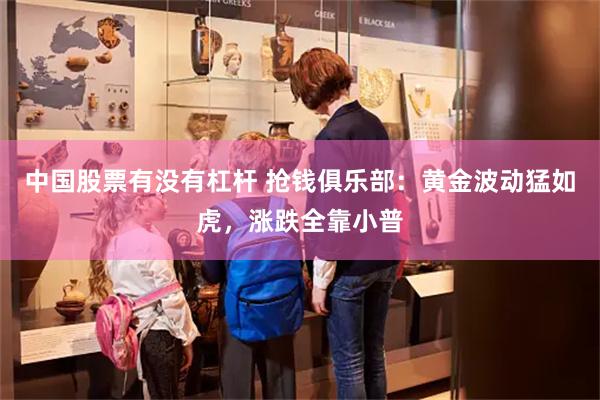 中国股票有没有杠杆 抢钱俱乐部：黄金波动猛如虎，涨跌全靠小普