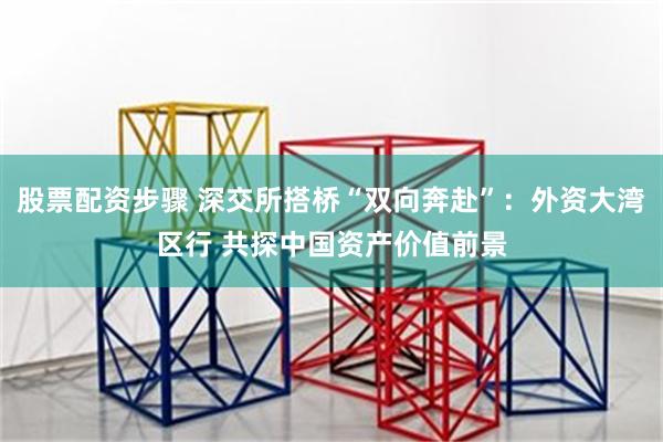 股票配资步骤 深交所搭桥“双向奔赴”：外资大湾区行 共探中国资产价值前景